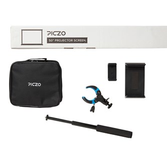Projicera mera, projektor Piczo Nova Pro Touch, stora paketet