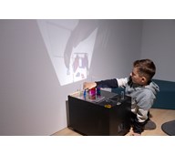 Barnens projektor, lådan